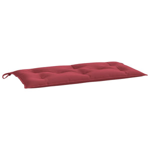 vidaXL Gartenbank-Auflage Weinrot 100x50x7 cm Oxford-Gewebe