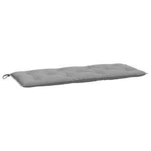 vidaXL Gartenbank-Auflage Grau 120x50x7 cm Oxford-Gewebe