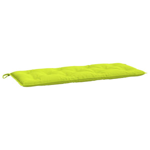 vidaXL Gartenbank-Auflagen 2 Stk. Knallgrün 120x50x7 cm Oxford-Gewebe