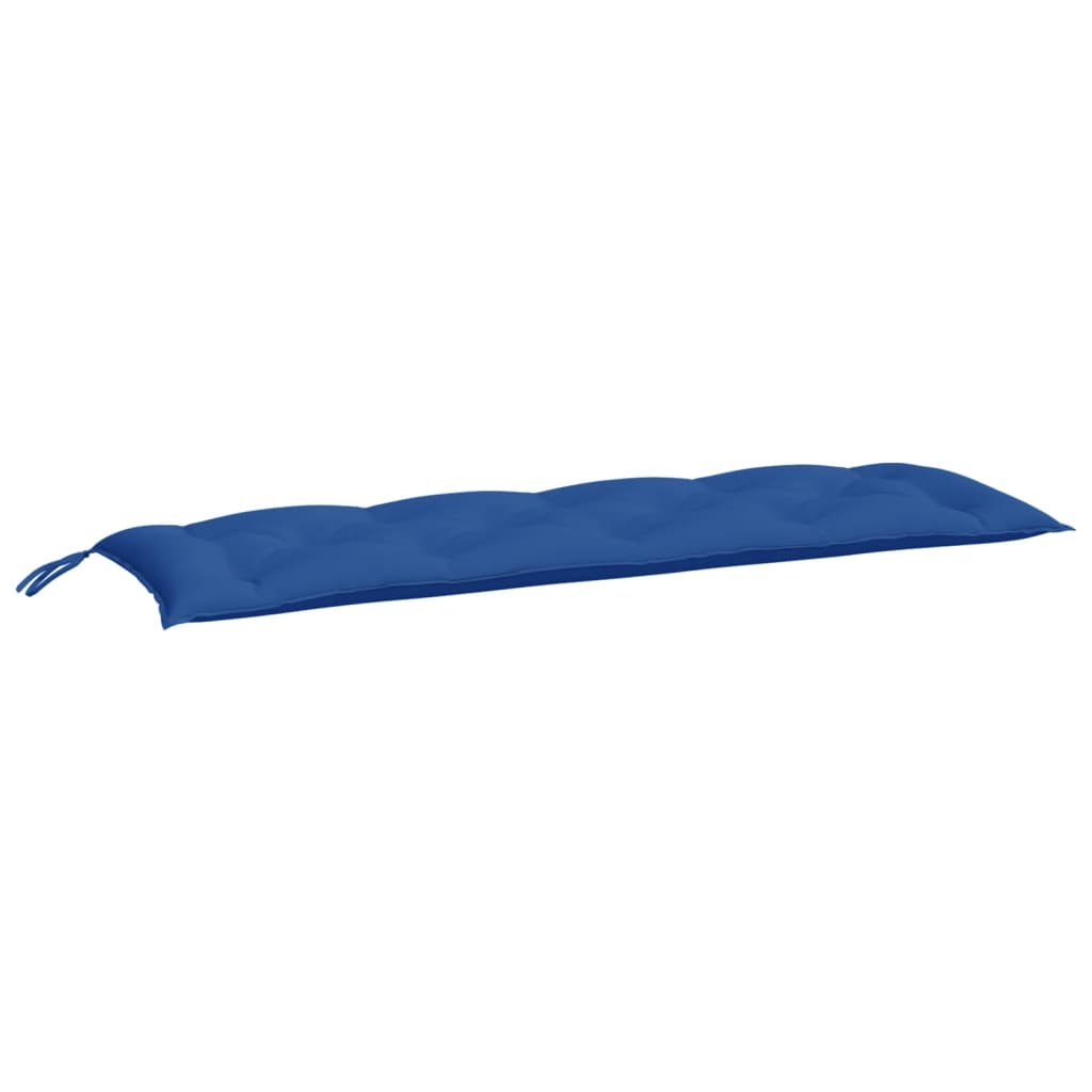 vidaXL Gartenbank-Auflagen 2 Stk. Blau 150x50x7 cm Oxford-Gewebe