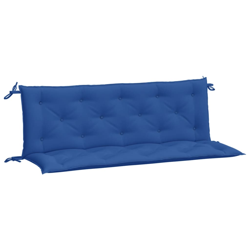 vidaXL Gartenbank-Auflagen 2 Stk. Blau 150x50x7 cm Oxford-Gewebe