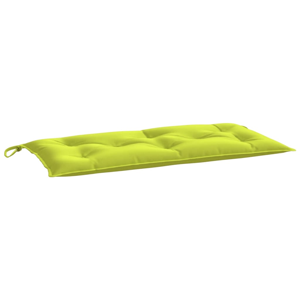 vidaXL Gartenbank-Auflage Knallgrün 110x50x7 cm Oxford-Gewebe