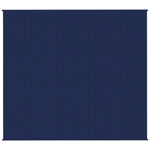 vidaXL Gewichtsdecke Blau 200x230 cm 9 kg Stoff