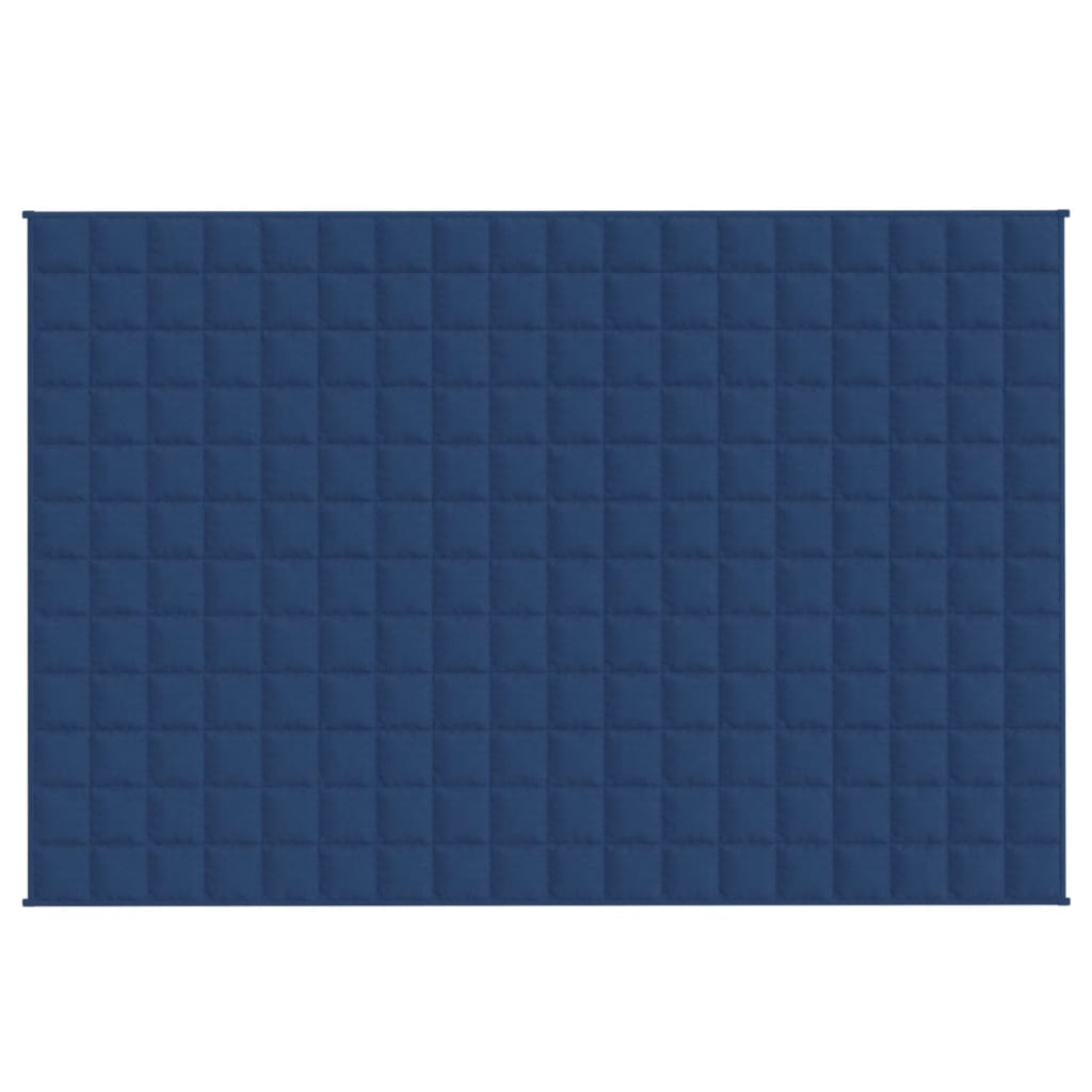 Gewichtsdecke Blau 122x183 cm 5 kg Stoff Stilecasa