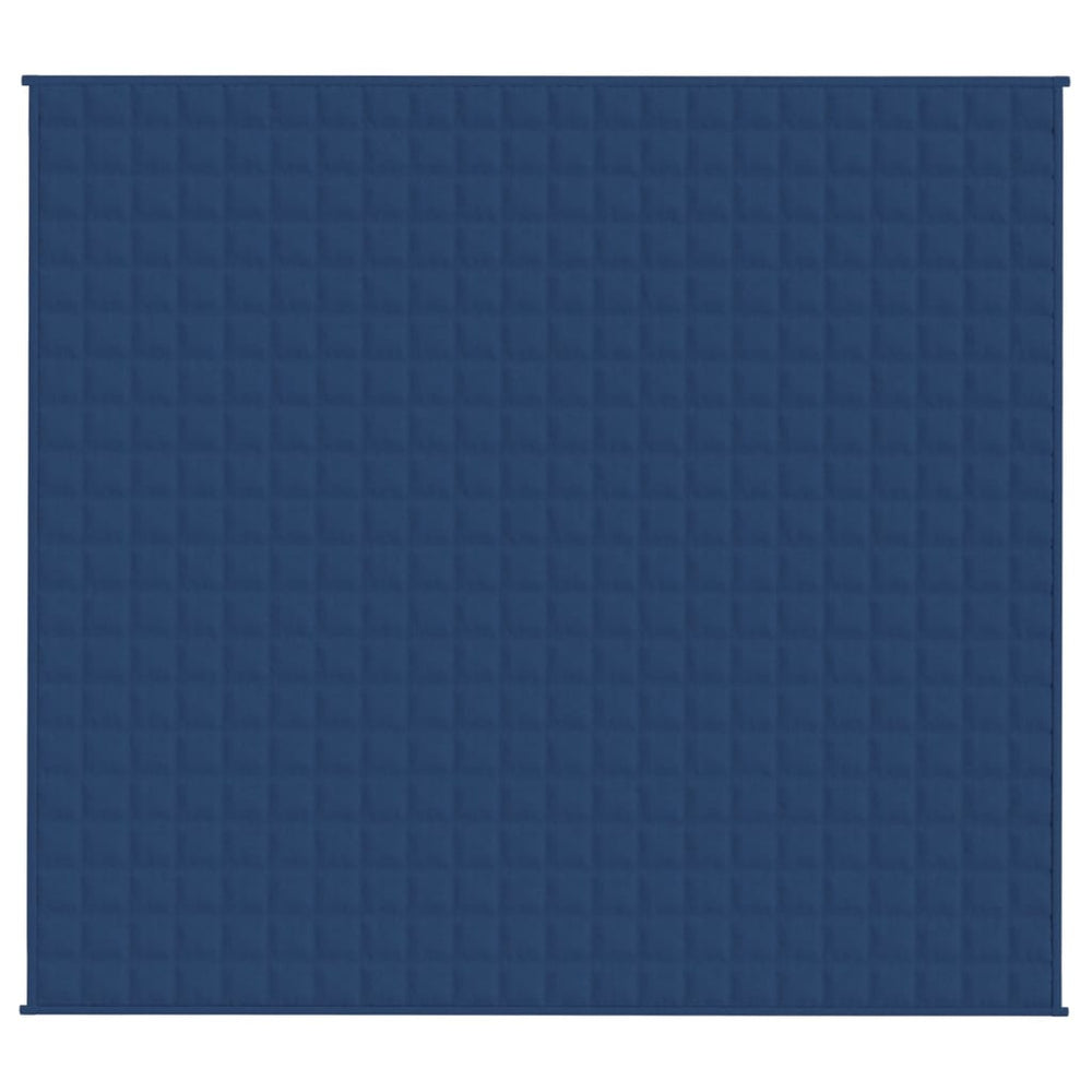 Gewichtsdecke Blau 200x230 cm 13 kg Stoff Stilecasa