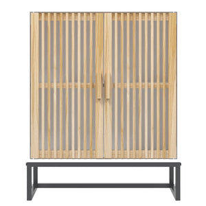 vidaXL Sideboard Weiß 60x30x75 cm Holzwerkstoff