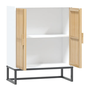 vidaXL Sideboard Weiß 60x30x75 cm Holzwerkstoff