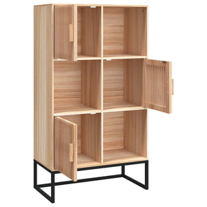 Highboard 70x35x125 cm Holzwerkstoff Stilecasa