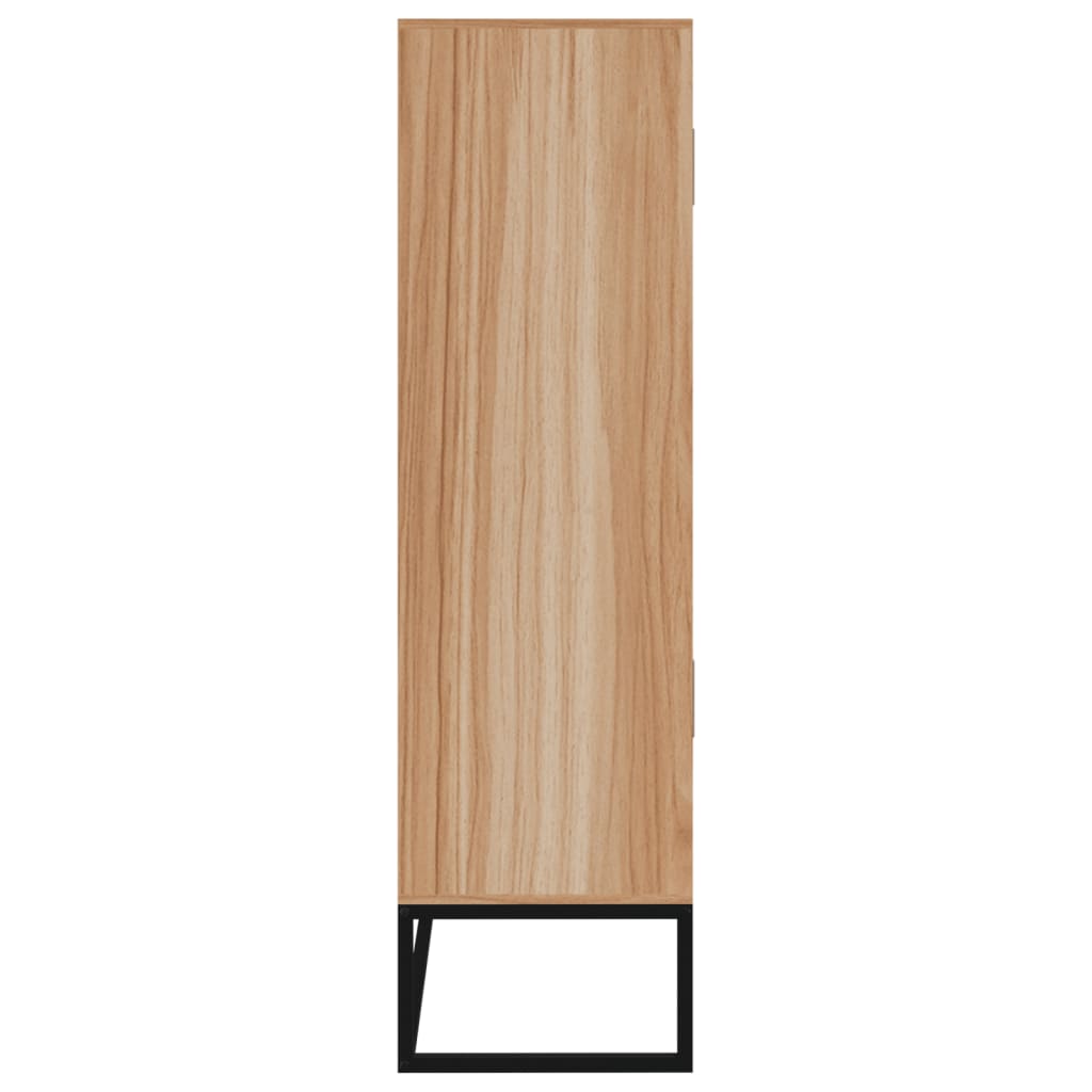 Highboard 70x35x125 cm Holzwerkstoff Stilecasa