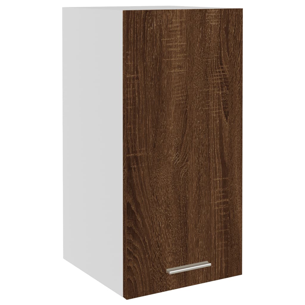 vidaXL Hängeschrank Braun Eichen-Optik 29,5x31x60 cm Holzwerkstoff