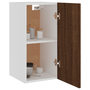 vidaXL Hängeschrank Braun Eichen-Optik 29,5x31x60 cm Holzwerkstoff