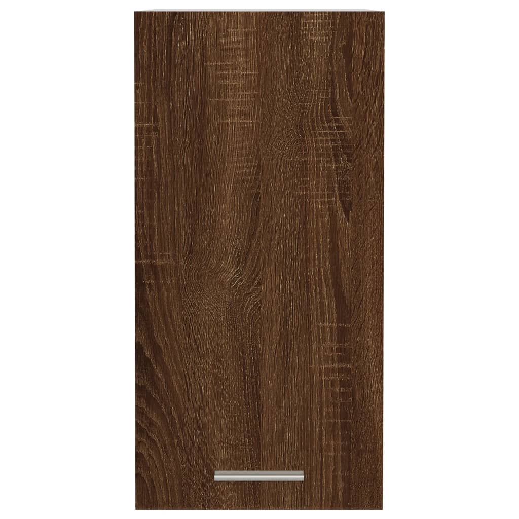 vidaXL Hängeschrank Braun Eichen-Optik 29,5x31x60 cm Holzwerkstoff