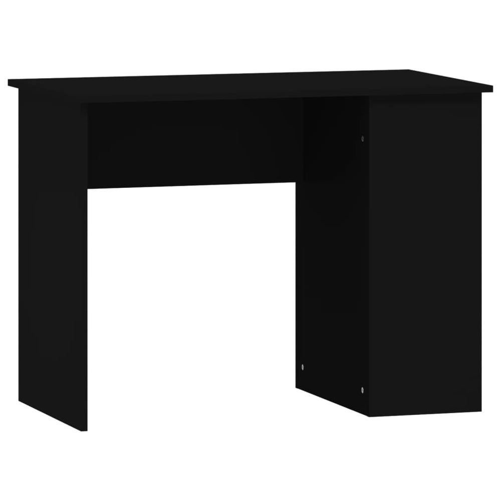 Schreibtisch Schwarz 100x55x75 cm Holzwerkstoff Stilecasa