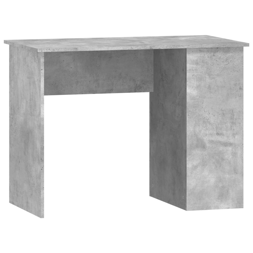 vidaXL Schreibtisch Betongrau 100x55x75 cm Holzwerkstoff