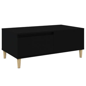 Couchtisch Schwarz 90x50x36,5 cm Holzwerkstoff Stilecasa