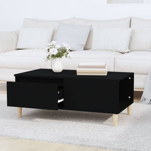 Couchtisch Schwarz 90x50x36,5 cm Holzwerkstoff Stilecasa