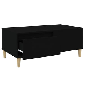 Couchtisch Schwarz 90x50x36,5 cm Holzwerkstoff Stilecasa