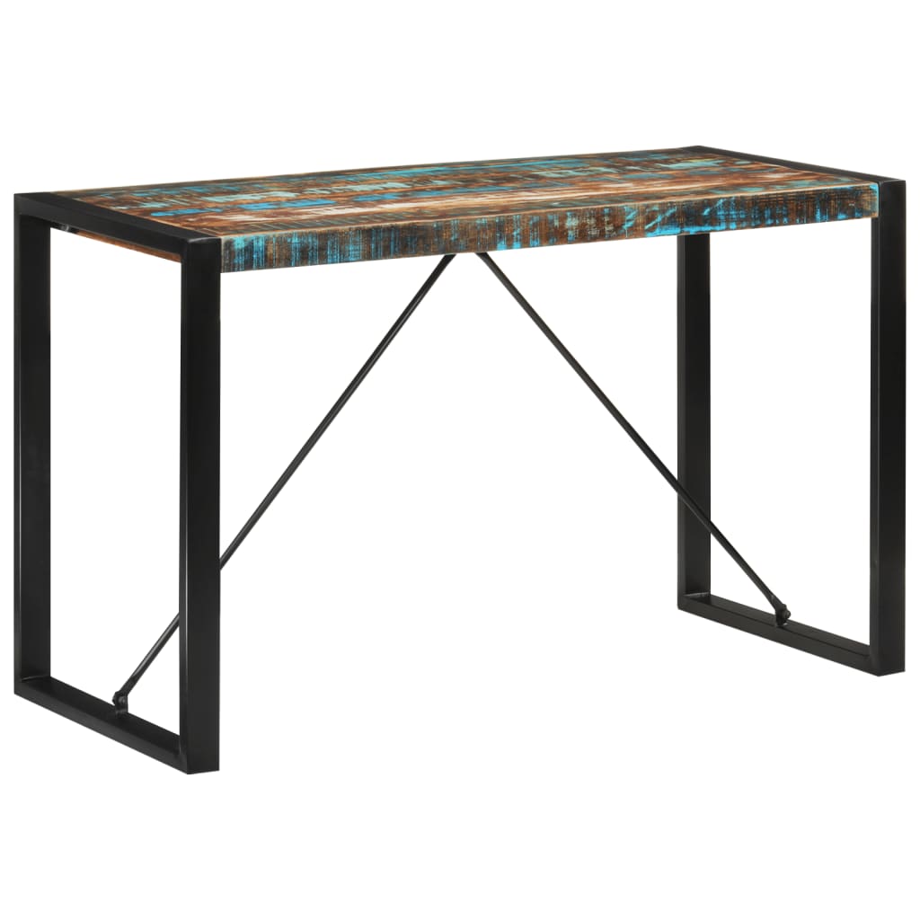 Esstisch 120x55x76 cm Altholz Massiv