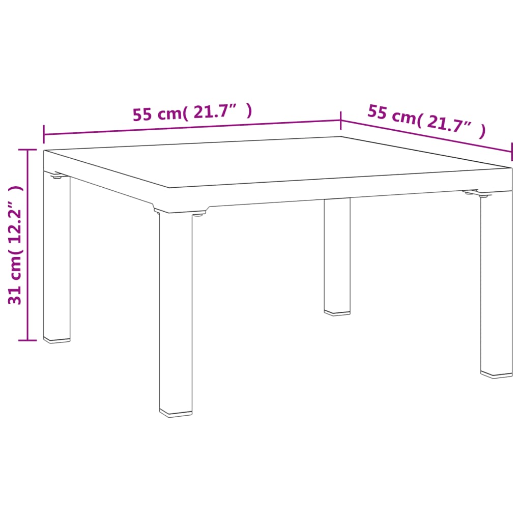 vidaXL 4-tlg. Garten-Lounge-Set Schwarz und Grau Poly Rattan