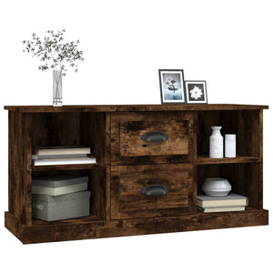 vidaXL TV-Schrank Räuchereiche 99,5x35,5x48 cm Holzwerkstoff