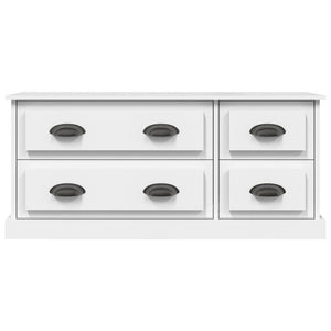 vidaXL TV-Schrank Weiß 100x35,5x45 cm Holzwerkstoff