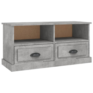 vidaXL TV-Schrank Betongrau 93x35,5x45 cm Holzwerkstoff