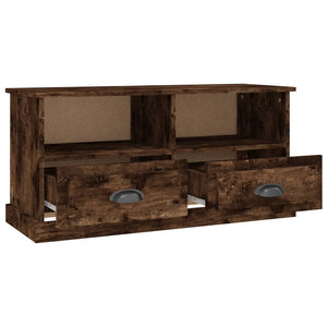 vidaXL TV-Schrank Räuchereiche 93x35,5x45 cm Holzwerkstoff