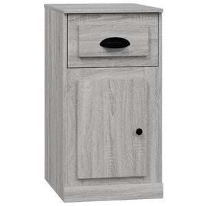 vidaXL Beistellschrank mit Schublade Grau Sonoma 40x50x75 cm