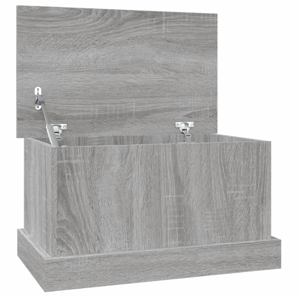 Truhe Grau Sonoma 50x30x28 cm Holzwerkstoff Stilecasa