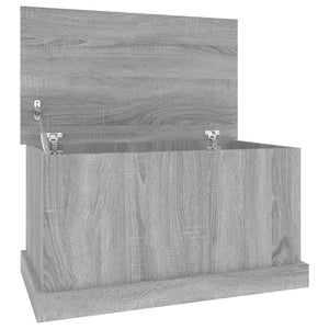 vidaXL Truhe Grau Sonoma 70x40x38 cm Holzwerkstoff