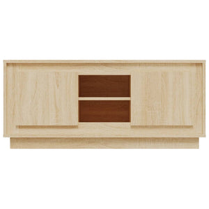 vidaXL TV-Schrank Sonoma-Eiche 102x35x45 cm Holzwerkstoff