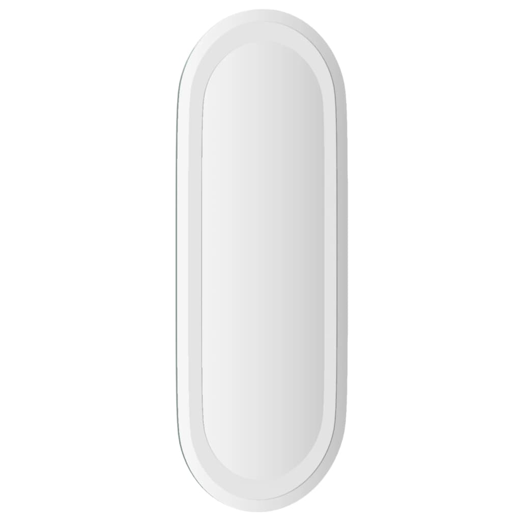 vidaXL LED-Badspiegel 50x20 cm Oval