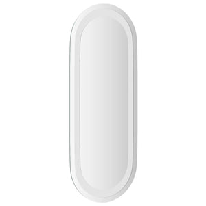 vidaXL LED-Badspiegel 50x20 cm Oval