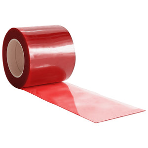 vidaXL Türvorhang Rot 200x1,6 mm 25 m PVC