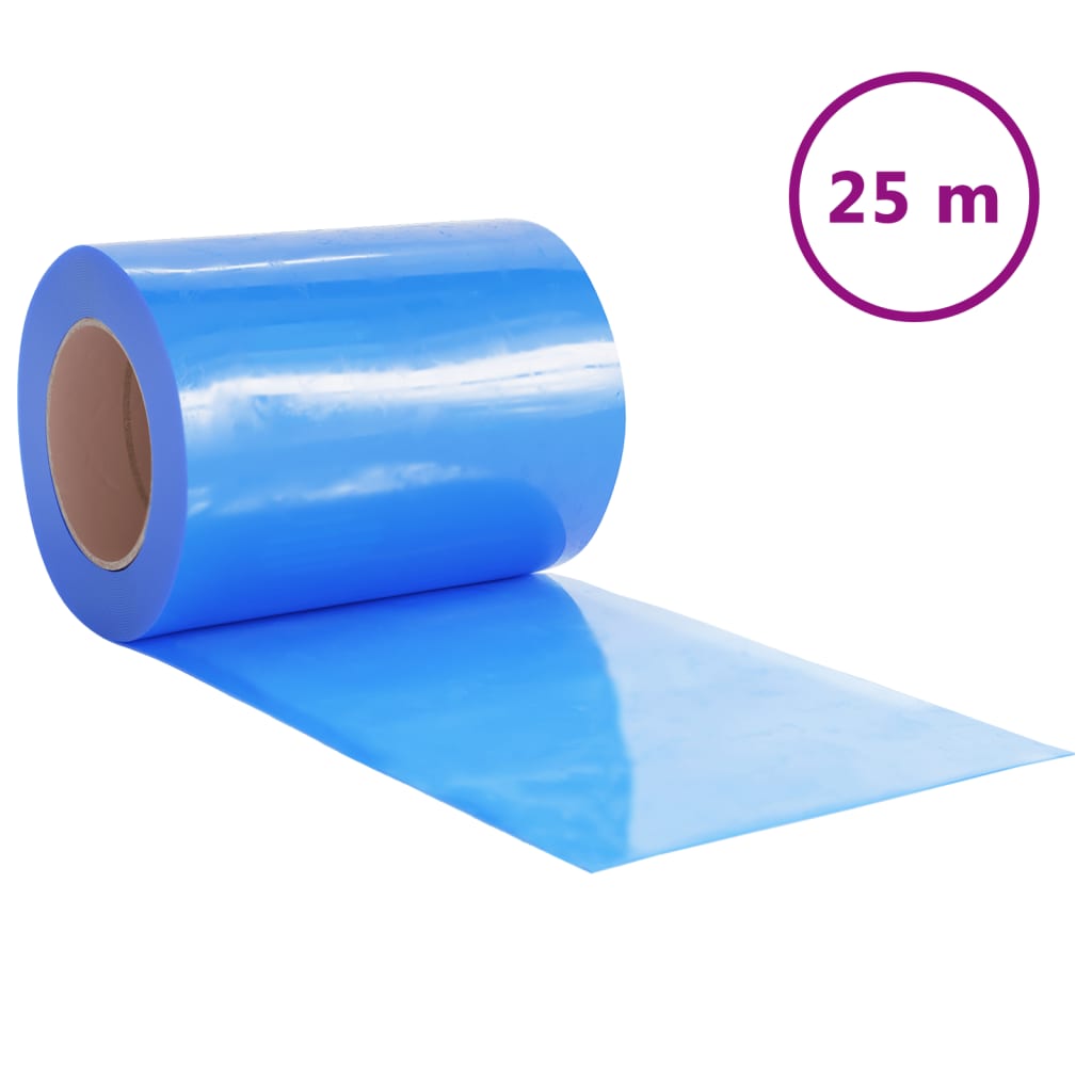 Türvorhang Blau 300x2,6 mm 25 m PVC Stilecasa