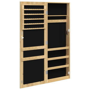 Schmuckschrank mit Spiegel Wandmontage 37,5x10x106 cm Stilecasa