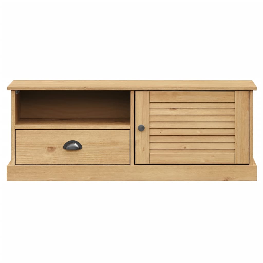 vidaXL TV-Schrank VIGO 106x40x40 cm Massivholz Kiefer