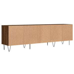 vidaXL TV-Schrank Braun Eichen-Optik 150x30x44,5 cm Holzwerkstoff