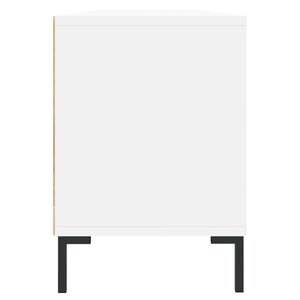 vidaXL TV-Schrank Weiß 150x30x44,5 cm Holzwerkstoff