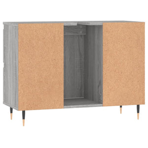 Badschrank Grau Sonoma 80x33x60 cm Holzwerkstoff VIDAXL