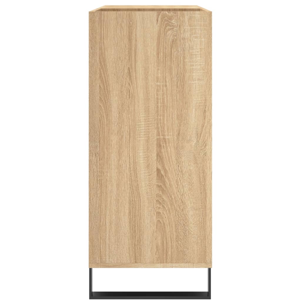 Plattenschrank Sonoma-Eiche 84,5x38x89 cm Holzwerkstoff Stilecasa