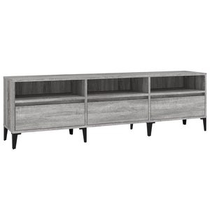 vidaXL TV-Schrank Grau Sonoma 150x30x44,5 cm Holzwerkstoff