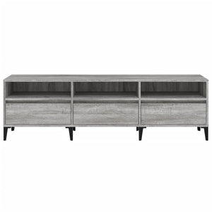 vidaXL TV-Schrank Grau Sonoma 150x30x44,5 cm Holzwerkstoff