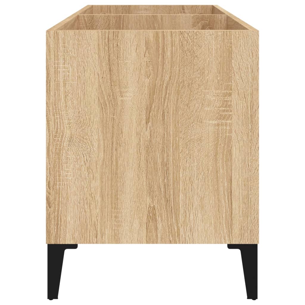 vidaXL Plattenschrank Sonoma-Eiche 74,5x38x48 cm Holzwerkstoff