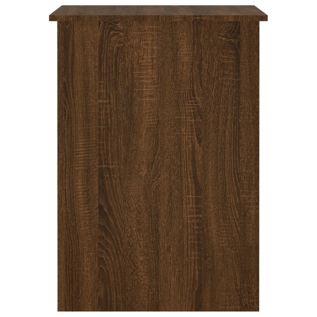 vidaXL Schreibtisch Braun Eichen-Optik 100x55x75 cm Holzwerkstoff