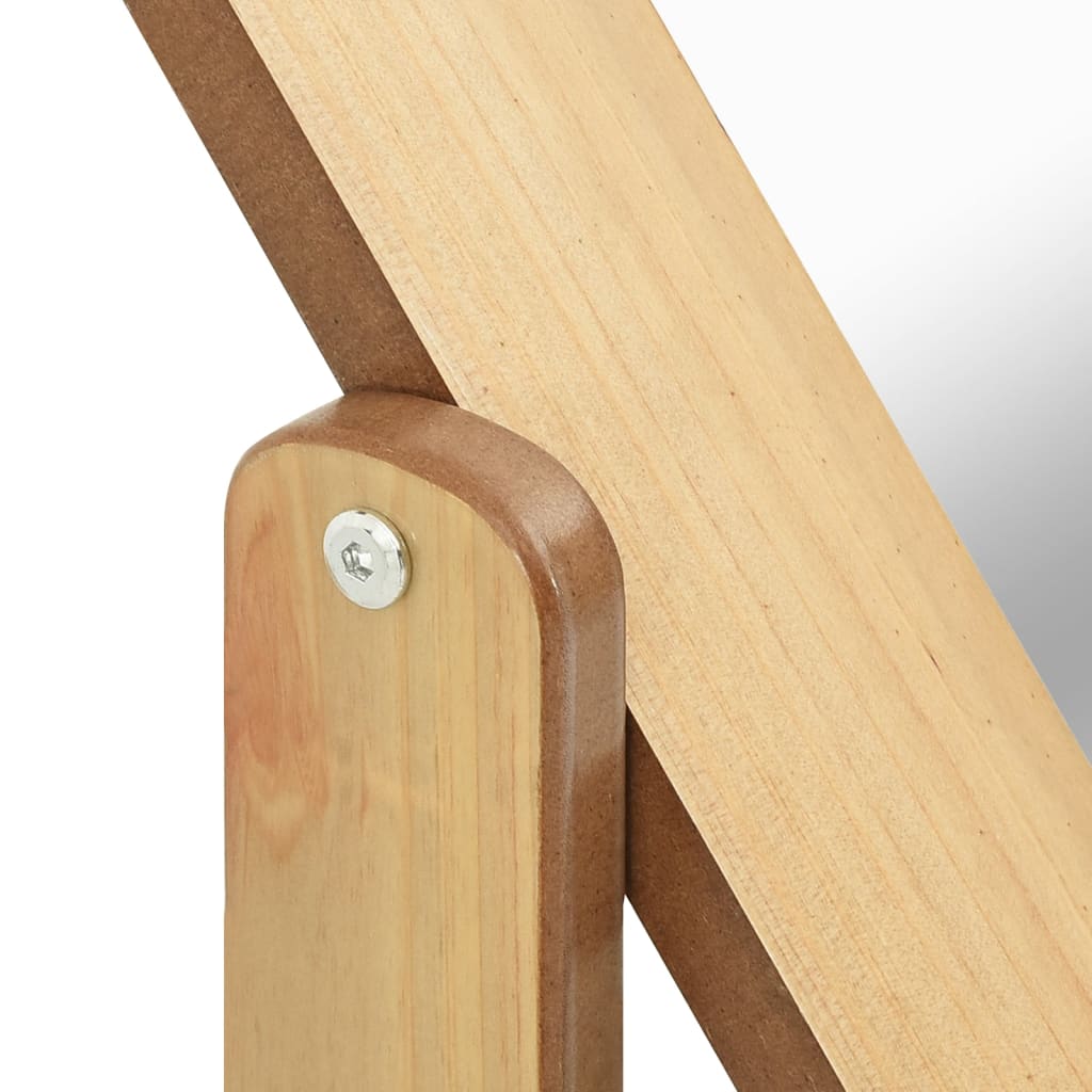 vidaXL Standspiegel 45,5x47,5x160 cm Holzwerkstoff