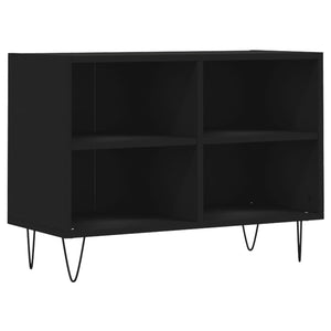 vidaXL TV-Schrank Schwarz 69,5x30x50 cm Holzwerkstoff