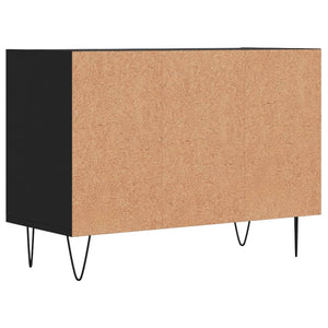 vidaXL TV-Schrank Schwarz 69,5x30x50 cm Holzwerkstoff