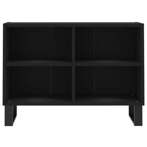 vidaXL TV-Schrank Schwarz 69,5x30x50 cm Holzwerkstoff