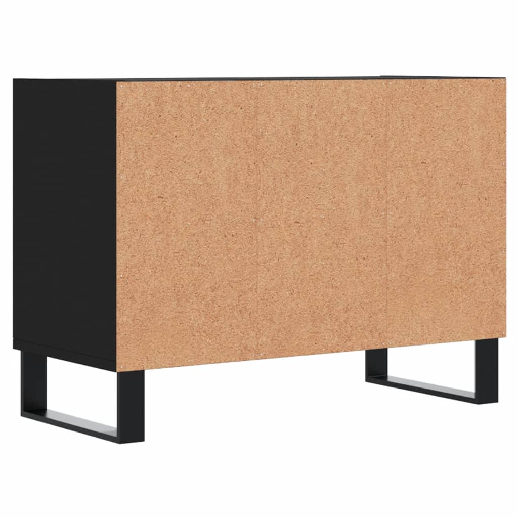 vidaXL TV-Schrank Schwarz 69,5x30x50 cm Holzwerkstoff